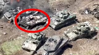 Bradley IFV Destroyed for a Totally Unexpected Reason - Caught on Camera