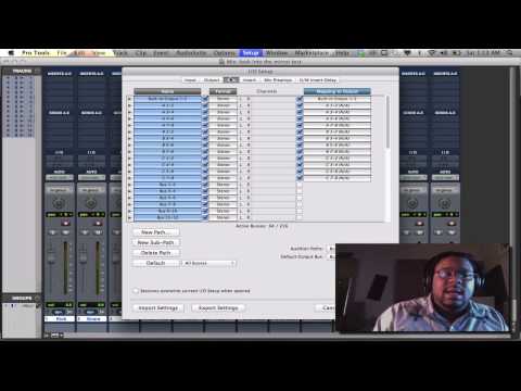 Pro Tools Tips & Tricks UDE 101: I/O Set up Inputs & Outs