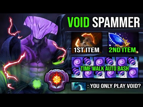 NEW Lvl 25 Master Void Spammer Insane Time Walk Dodge Stun & Unlimited Bash with Aghanim Battle Fury