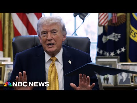 LIVE: Trump meets with Memphis safety task force | NBC News
