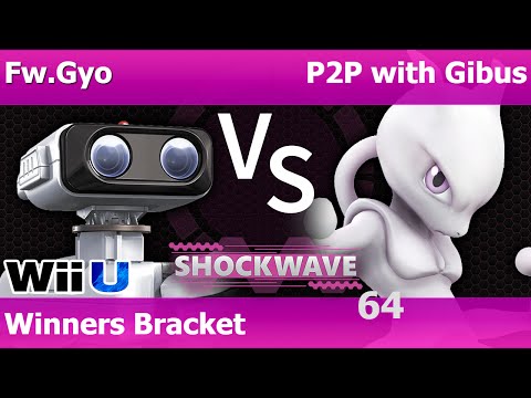 SW 64 Smash 4 - Gyo (ROB) vs P2P with Gibus (Mewtwo, Greninja) - Winners Bracket