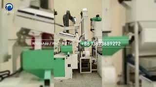 Fully Automatic Rice Mill Plant | Local People Visit Taizy 18TPD Rice MIlling Plant in Burkina Faso