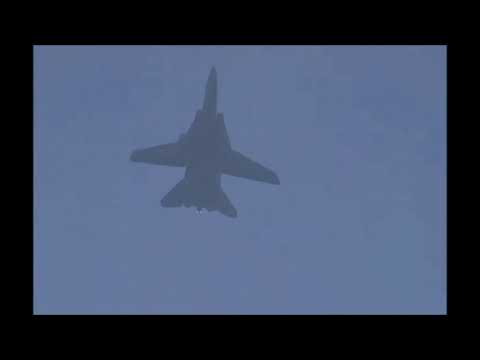 F-14 Double Immelmann with landing gear extended