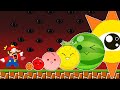 Mario Vs EVOLUTION Of Giant Fruit ̣in Watermelon Game SUIKA GM Animation
