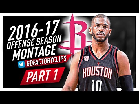 Chris Paul NASTY Offense Highlights Montage 2016/2017 (Part 1) - Welcome to Houston Rockets!