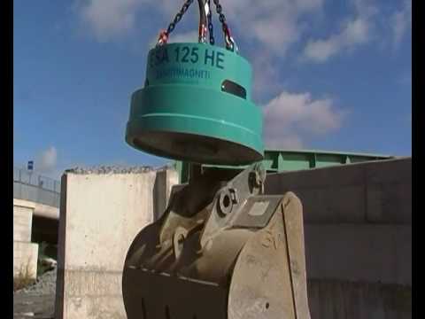 Elettromagnete Idraulico modello ESA 125 HE_Zanetti Magneti srl