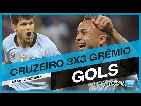 [GOLS] Cruzeiro 3x3 Grêmio (Campeonato Brasileiro 2017) l GrêmioTV