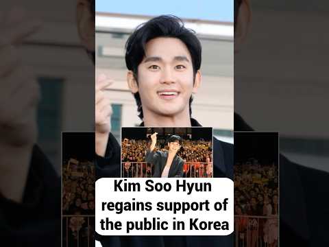 Kim Soo Hyun regains public support in Korea due to lack of evidence against him