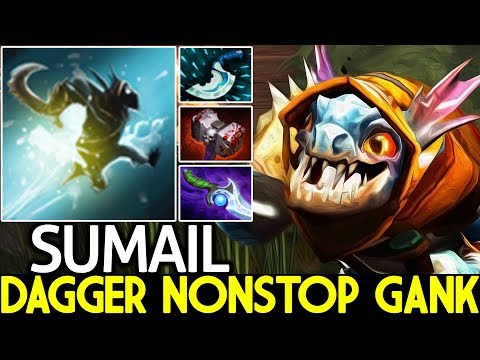 SUMAIL [Slark] Unstoppable Dagger Mid Ganking WTF Plays 7.22 Dota 2