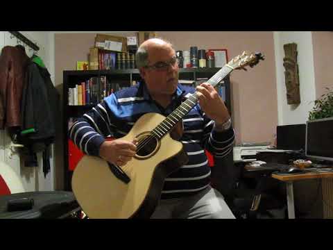 Simon Wahl: Am Rhein (gespielt von Opa Knut auf seiner Lakewood UBS)