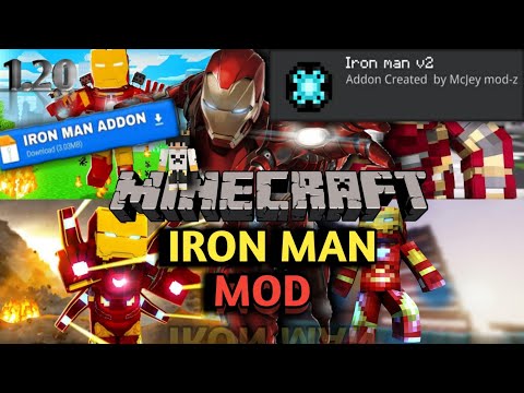 Unbelievable Realistic Iron Man Mod in Minecraft!