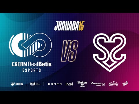CREAM REAL BETIS VS S2V ESPORTS  - LEAGUE OF LEGENDS - SUPERLIGA - JORNADA 15