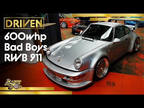RWB JDM tuner wide body Porsche 911 Turbo - big boost!
