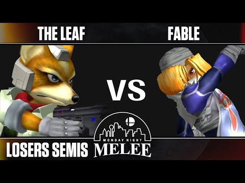 MNM 450 - Losers Semis - The Leaf (Fox) VS Fable (Sheik) - SSBM