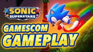 Sonic Superstars Gameplay - 11 Minutes from Gamescom 2023
