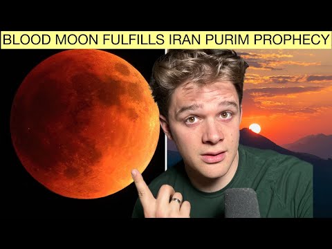 Blood Red Moon March 3 Fulfills End Times Iran Prophecy…