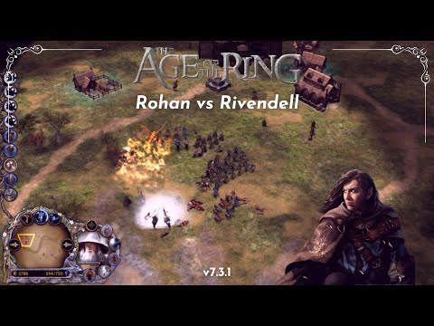 Anterias vs Excelsior: LOTR BFME2 ROTWK Age of the Ring mod