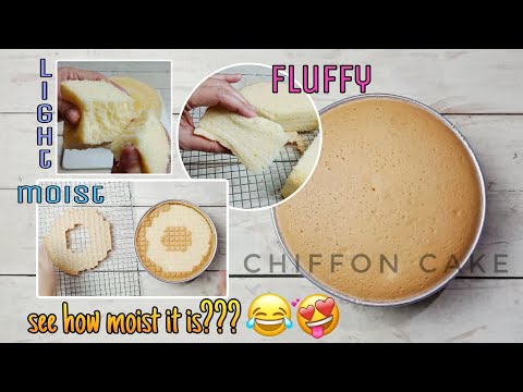 CHIFFON CAKE | fluffy and moist | (028)