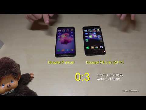Huawei P smart VS Huawei P8 Lite (2017): Quick SPEED TEST - Which one is faster?