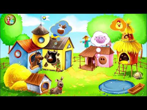 Kids Animal Farm Toddler Games video