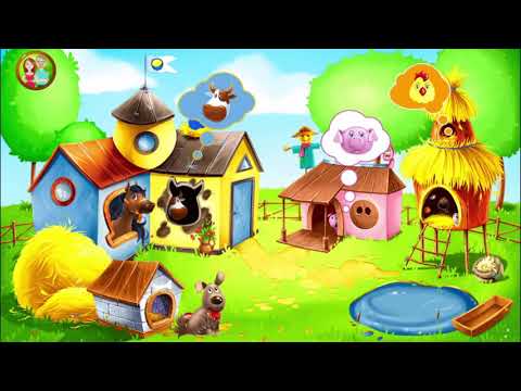 Kids Animal Farm Toddler Games