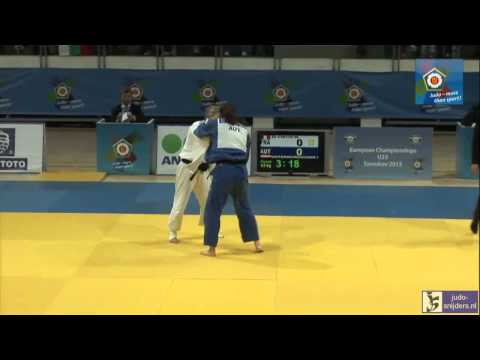 Judo 2013 European Championships U23 Samokov: di Cintio (FRA) - Unterwurzacher (AUT) [-63kg] final