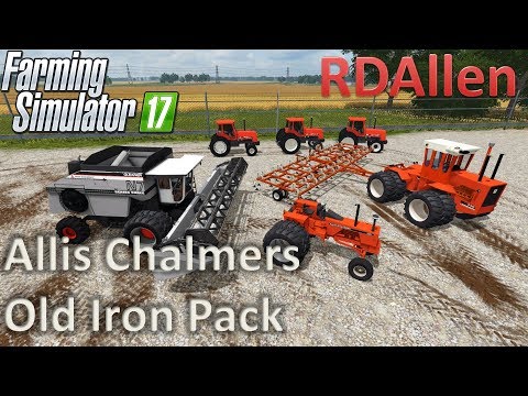 Allis Chalmers + Gleaner Old Iron Pack - Farming Simulator 17 Mod Review
