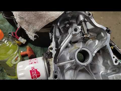 Briggs Vtwin,  common oil leak