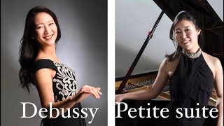 Download lagu ドビュッシー作曲　小組曲 Debussy  「Petite Suite」久保山菜摘　原嶋唯 mp3