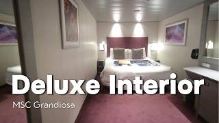 MSC Grandiosa Interior Room Tour | Surprisingly Spacious!