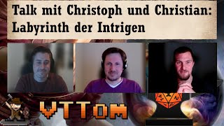 Autoren-Talk mit Christoph und Chistian – Labyrinth der Intrigen