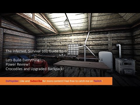 Survival 101 Guide: Ep 6 Lets Build Everything! The Infected Gameplay