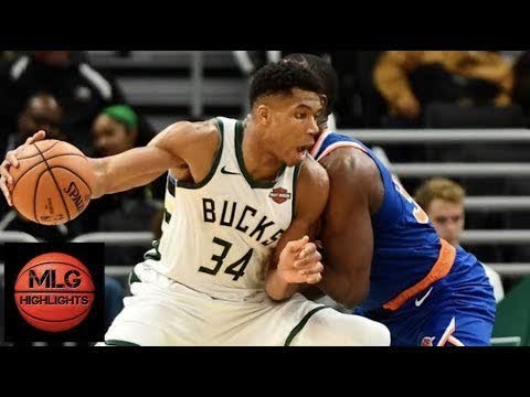 Milwaukee Bucks vs New York Knicks Full Game Highlights | 12/25/2018 NBA Season