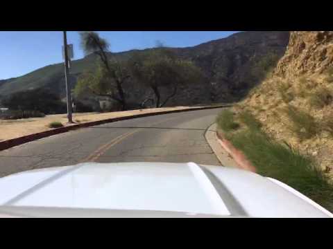 Hollywood sign drive by, quick