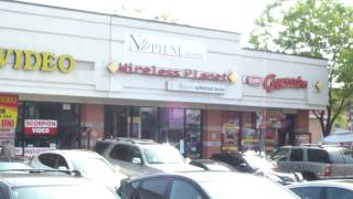 Stores and Shops at belmont and menard in Chicago.