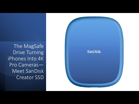 Dysk MagSafe zmienia iPhone’y w profesjonalne kamery 4K — poznaj dysk SSD SanDisk Creator
