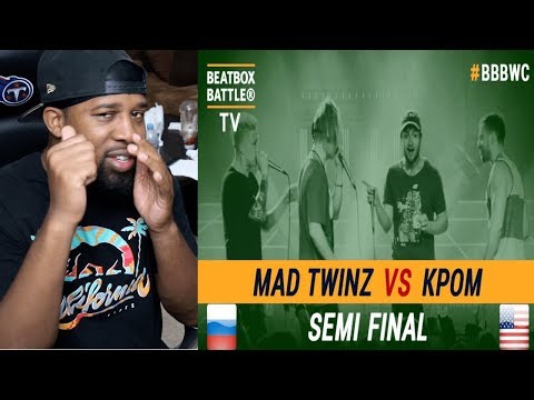 RINKA | Japanese FEMALE Beatbox Champion - REACTION (kPom vs Mad Twinz - Tag Team Semi Final)