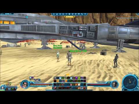 SWTOR TR Tatooine Class Quest - Return to Duty