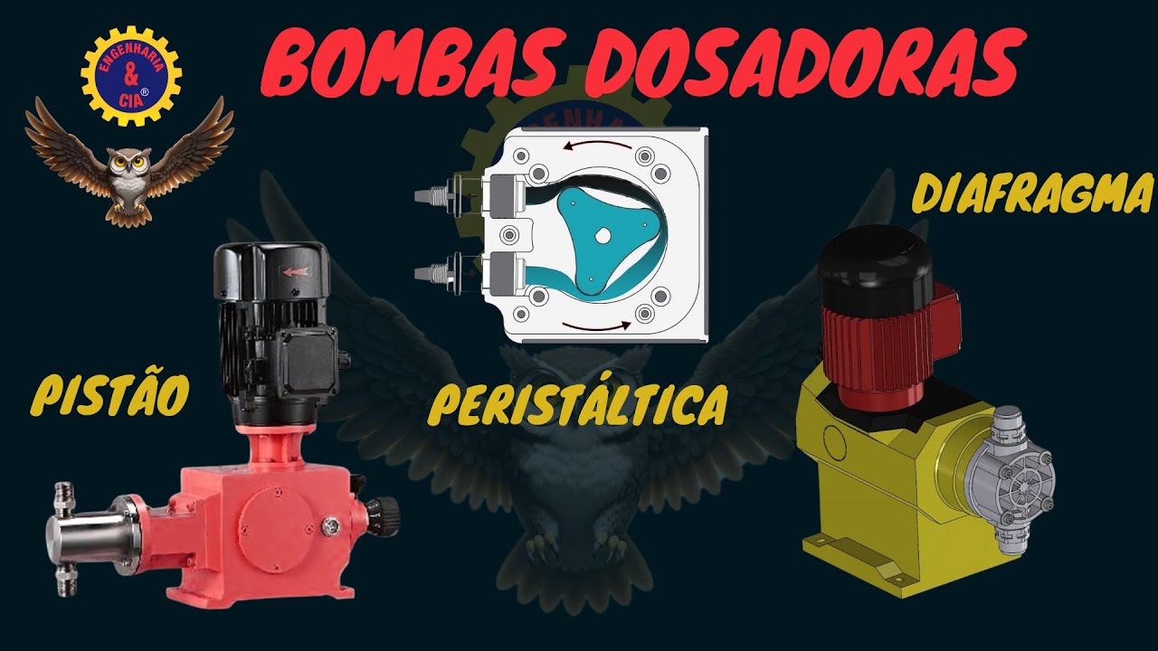 Bombas Industriais | O Que São Bombas Dosadoras | Bomba Dosadora Diafragma | Bomba Peristáltica