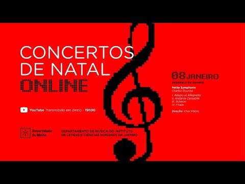 Concerto de Natal online - 8 de janeiro