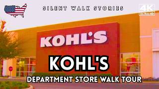 Kohl’s Store Walking Tour 4K | Full Store Tour (No Talking)