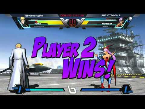 UMVC3 @ NLBC #26 - TSB Omnisscythe vs AGE ChrisG / MH Flux vs Randomfiend