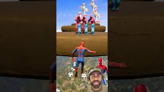 Spiderman vai voltar no tempo para ajudar o  bebezinho azul #shorts #spiderman #gta