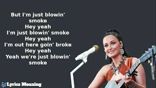 Kacey Musgraves - Blowin&#39; Smoke | Lyrics Meaning