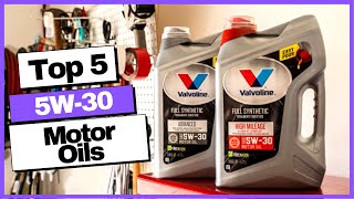 BEST 5w30 Fully Synthetic Oils