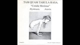 Tam Quam Tabula Rasa - Dyskrasía
