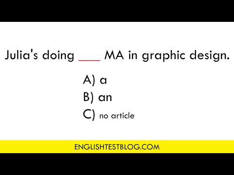 The 6 most common article mistakes learners make
