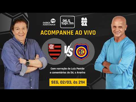 AO VIVO: MADUREIRA 0 X 8 FLAMENGO | CAMPEONATO CARIOCA | SEMIFINAL