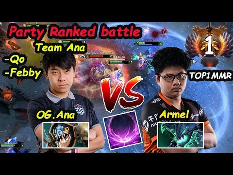 TNC Armel - [Outworld Devourer] MIDLANE Nuke Bomb Vs OG Ana [Slark] Dota 2 7.22 Gameplay