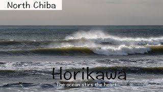 風波でサーフィン！沿岸で吹いた北東風からのうねりを楽しんだ千葉北堀川浜の波/The ocean stirs the heart
